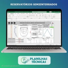 Planilha para Cálculo de Reservatórios Semienterrados