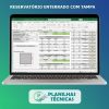 Planilha para Cálculo de Reservatórios Enterrados com Tampa