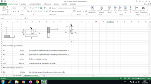 Planilha para Cálculo de Pilar de Canto - Imagem 4