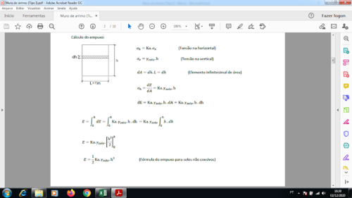 Planilha para Muro de Arrimo Perfil Trapezoidal (Tipo I) - Imagem 7
