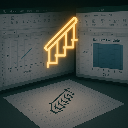Planilhas de Escadas