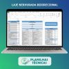 Planilha para Cálculo de Laje Nervurada Bidirecional