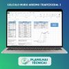 Planilha para Muro de Arrimo Perfil Trapezoidal (Tipo I)
