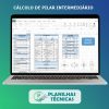 Planilha para Cálculo de Pilar Intermediário