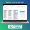 Planilha para Cálculo de Sapatas Isoladas com Cargas Centradas