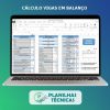Planilha para Cálculo de Vigas em Balanço