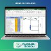Planilha Cálculo de Linha de Vida Pro - Cabos e Cordas