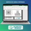 Planilha Cálculo de Sapatas com Carga Centrada