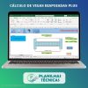 Planilha Cálculo de Vigas Biapoiadas Plus