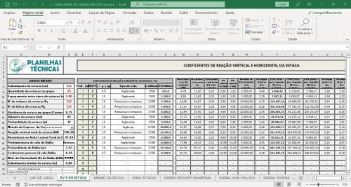 Planilha Capacidade de Carga em Estacas - Imagem 4