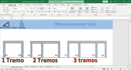 Planilha Cálculo de Vigas Biapoiadas Plus - Imagem 4