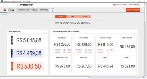 Planilha de Orçamentos de Obras e Serviços - Imagem 5