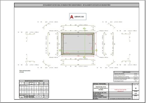 Planilha para Cálculo de Reservatórios Enterrados com Tampa - Imagem 6