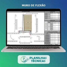 Planilha Dimensionamento de Muro de Flexão